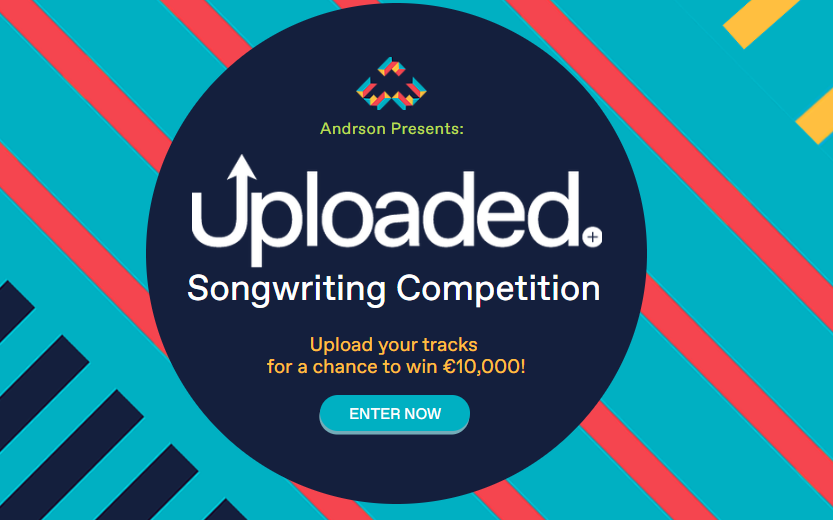 Andrson launches international song contest, Uploaded, with a grand prize of €10,000