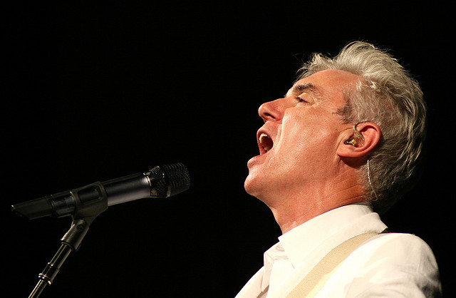 David Byrne shares views on music industry