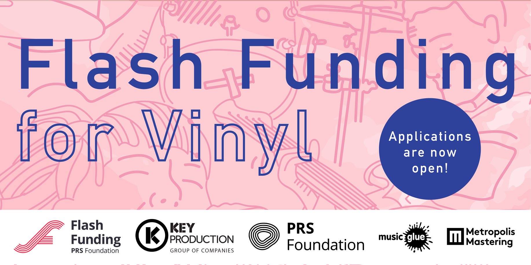 PRS Foundation launch Flash Funding. Get your music pressed onto vinyl!