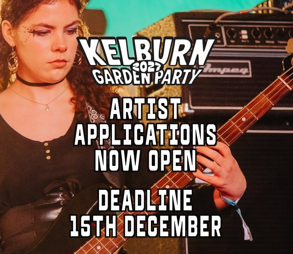 Calling Scottish artists! Apply to play Kelburn Garden Party