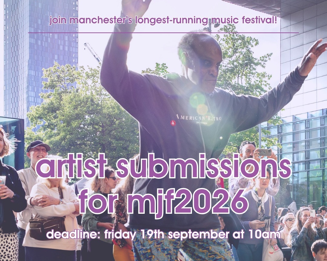 Closing soon! Apply to play Manchester Jazz Festival