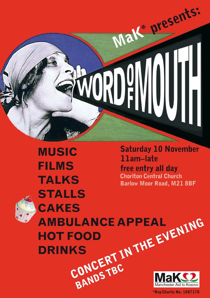 Win an opening slot at Manchester charity event