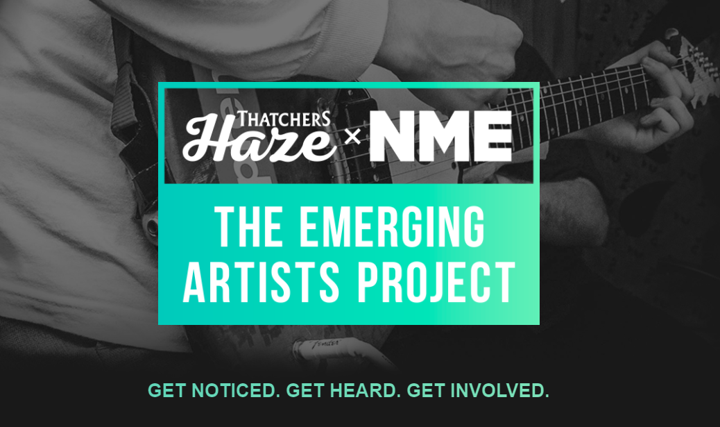 NME and Thatchers Haze team for competition, The Emerging Artists Project