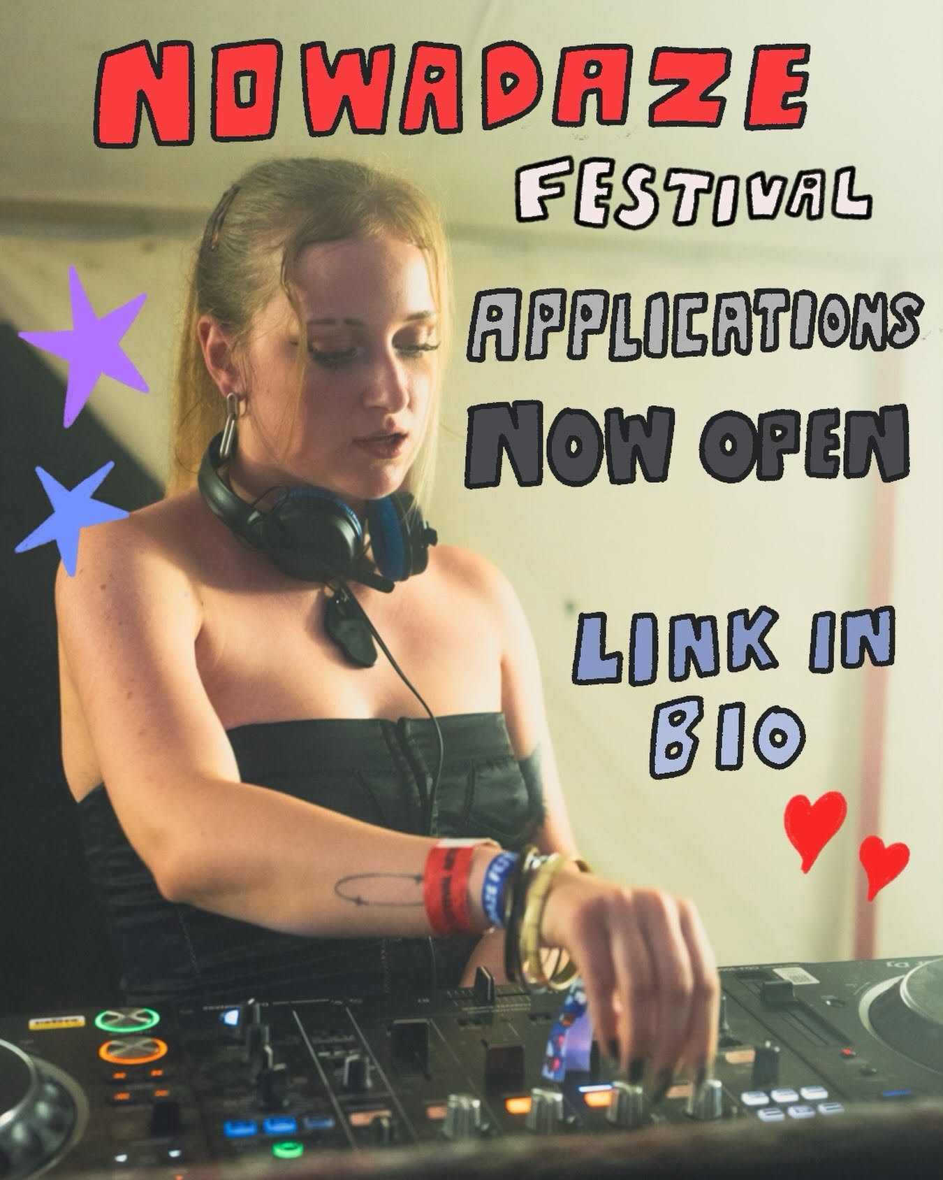 Artist submissions open! Apply to play Nowadaze 2027