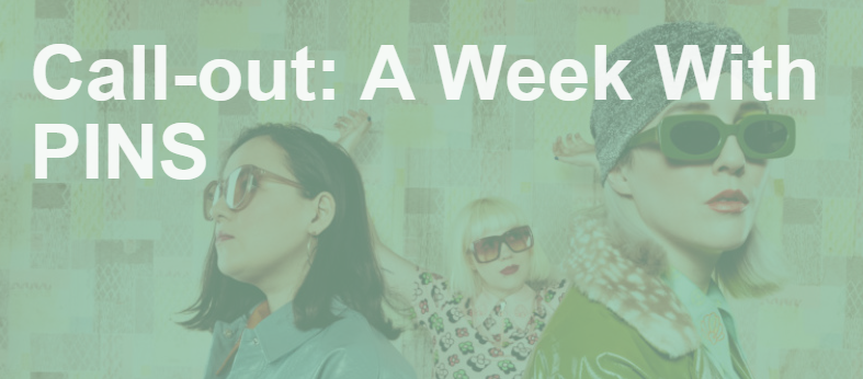 Closing soon! Brighter Sound offer chance for young musicians to collaborate with post punk trio PINS