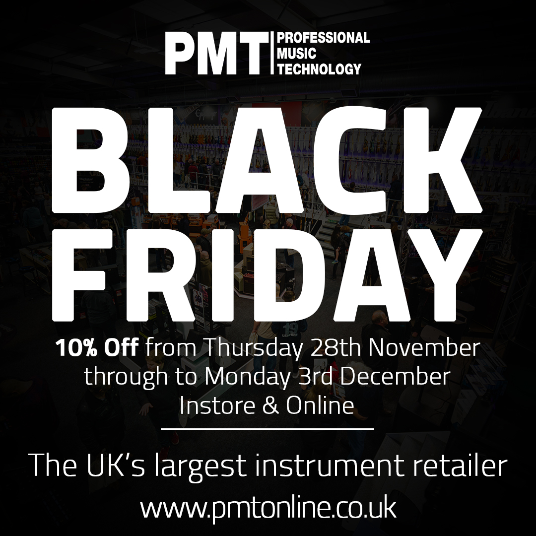 Early Black Friday Discount For Unsigned Guide readers! 10% Off at Professional Music Technology, the UK's largest Music Instrument Retailer