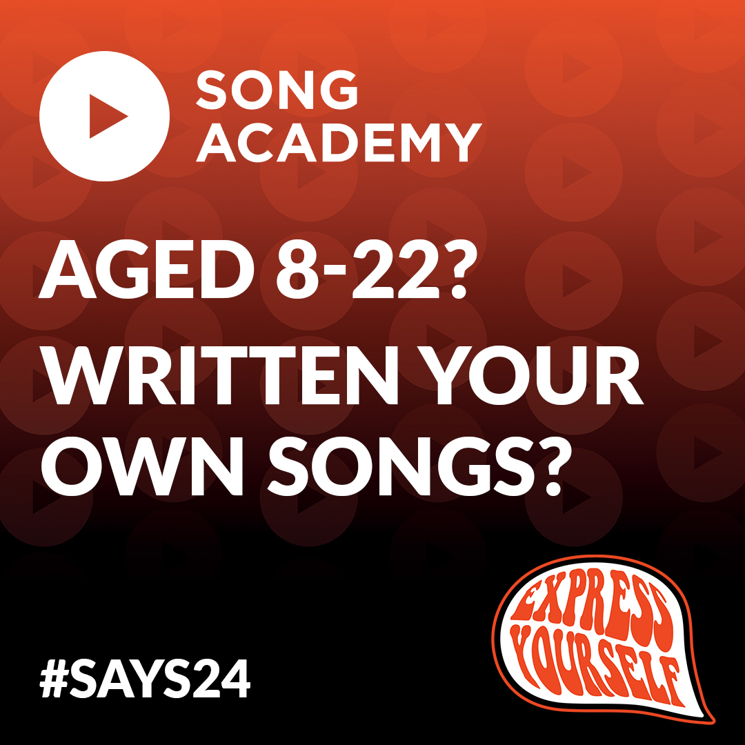 Closing soon! Last chance to enter the Young Songwriter Competition aimed at 8-22 year olds