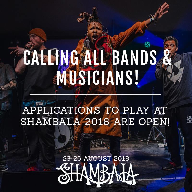 Applications open to play at Shambala Festival  2018