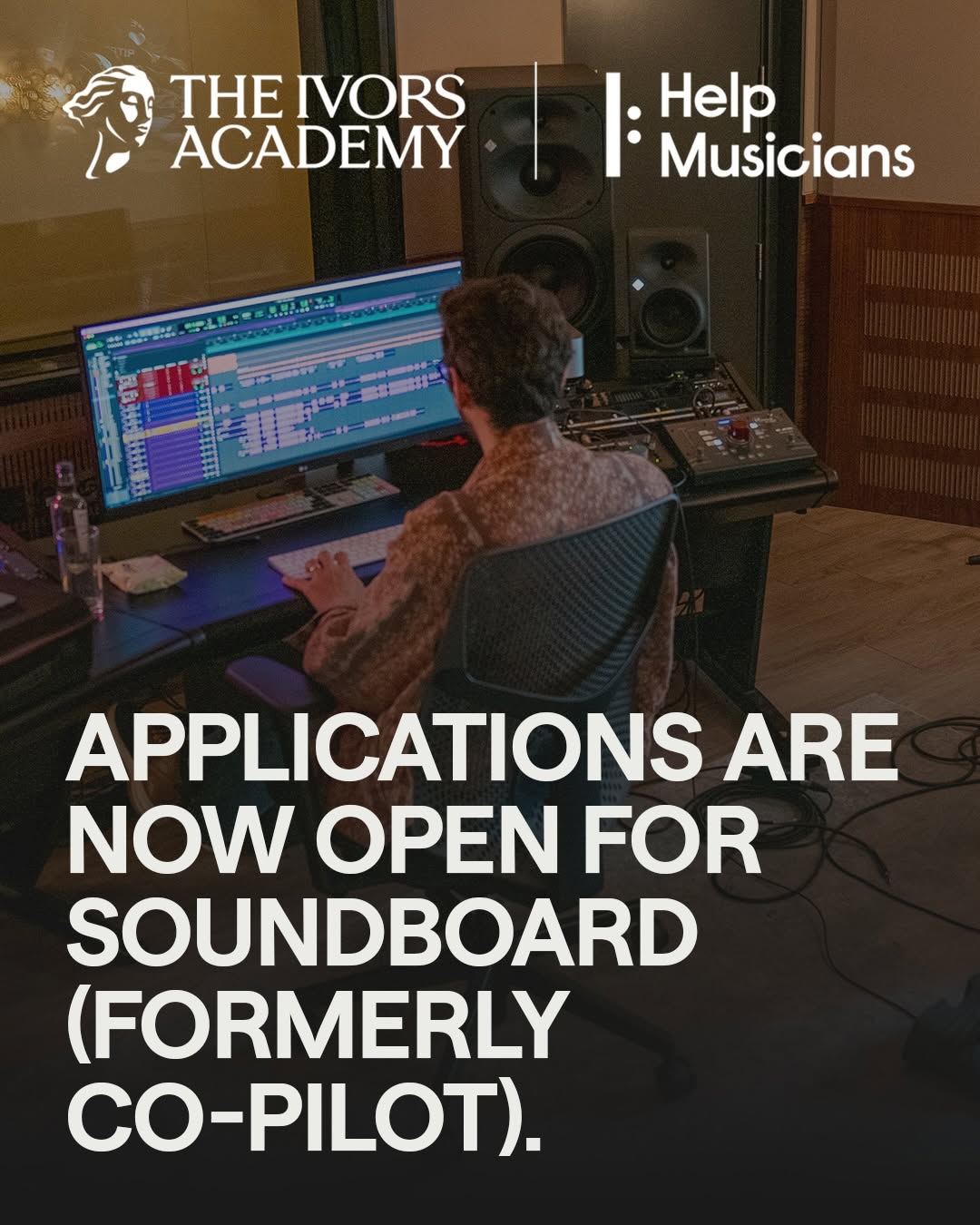 Apply for The Ivor Academy's Soundboard mentorship scheme
