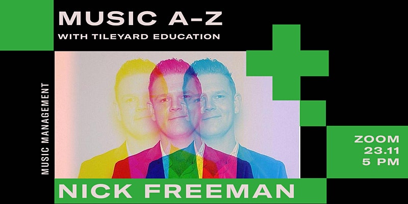 50% off ticket for Tileyard Education's Music A-Z Series. Get invaluable advice from industry experts!