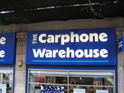 Carphone Warehouse launch mobile music service...
