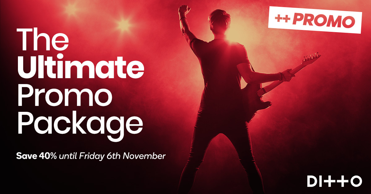 Ends today! Save 40% on Ditto Music Promo Campaigns